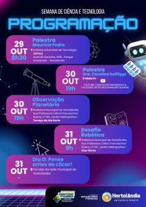 Hortolândia terá aula interativa de astronomia e observação de planetas