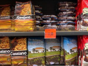 Carne café supermercado