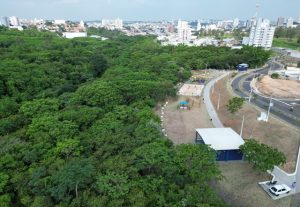 Vandalismo destroi banheiro de parque em Americana