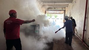 HM de Americana faz simulação de incêndio para capacitar profissionais