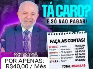 Venda de IPTV na região tem Lula como garoto propaganda
