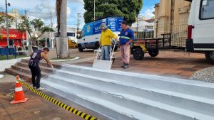 Americana revitaliza praça em volta da Igreja Matriz Velha