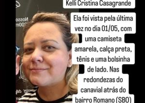 Guarda encontra barbarense desaparecida; estava na zona rural