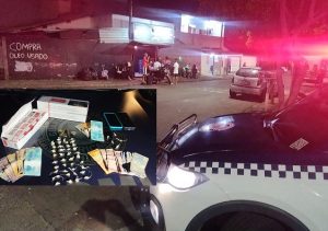 Operação da Gama prende 5 (droga, munição) e fecha adega nos Lírios