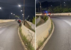 Motociclista narra queda por óleo na pista na Abdo Najar em Americana