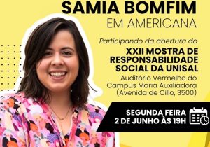 PSol traz deputada Sâmia esta 2a a Americana