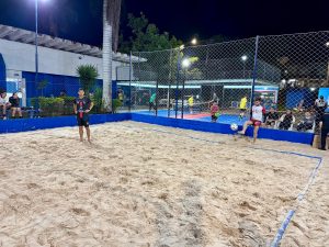 Nova quadra de areia do Centro Cívico 