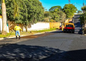 Obras de pavimentação Cruzeiro do Sul, SBO