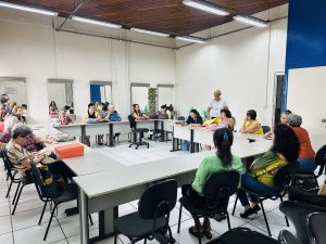 Alunas concluem curso gratuito de Bordado Livre oferecido pelo Cuca