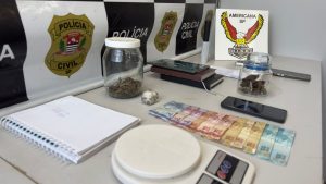 Polícia Civil prende dois por traficar na região