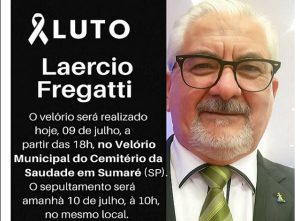 Morre Laércio Fregatti, do Lions e do Hospital Estadual