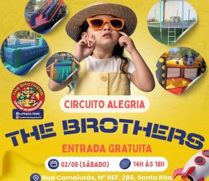 Circuito da Alegria: nova empresa faz evento gratuito com brinquedos, pipoca e diversão