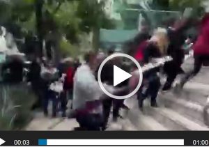 Manifestantes invadem a sede do banco Itaú, na Avenida Faria Lima por taxação dos super-ricos