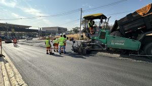 Americana: pavimentação da Rua do Eletricista avança com o asfalto