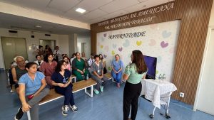 Agosto Dourado: Americana conscientiza no HM e UBS São Domingos