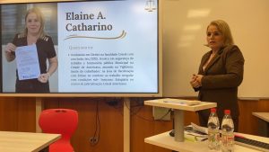 Americanense Elaine vai ao Chile expor em Congresso de Direitos Humanos