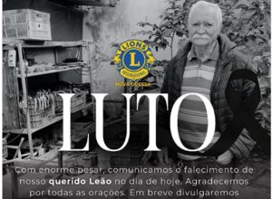 Morreu na noite desta sexta-feira o Sr. João Bellinatti, decano do Lions  