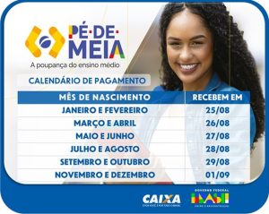 caixa - calendário Pé-de-Meia 
