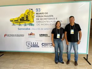 Americana marca presença em fórum estadual de mobilidade urbana