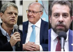 Tarcisio e Alckmin empatam em SB; Boulos vem em 3o