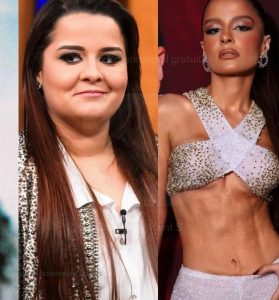Antes e depois de Maiara chama atenção