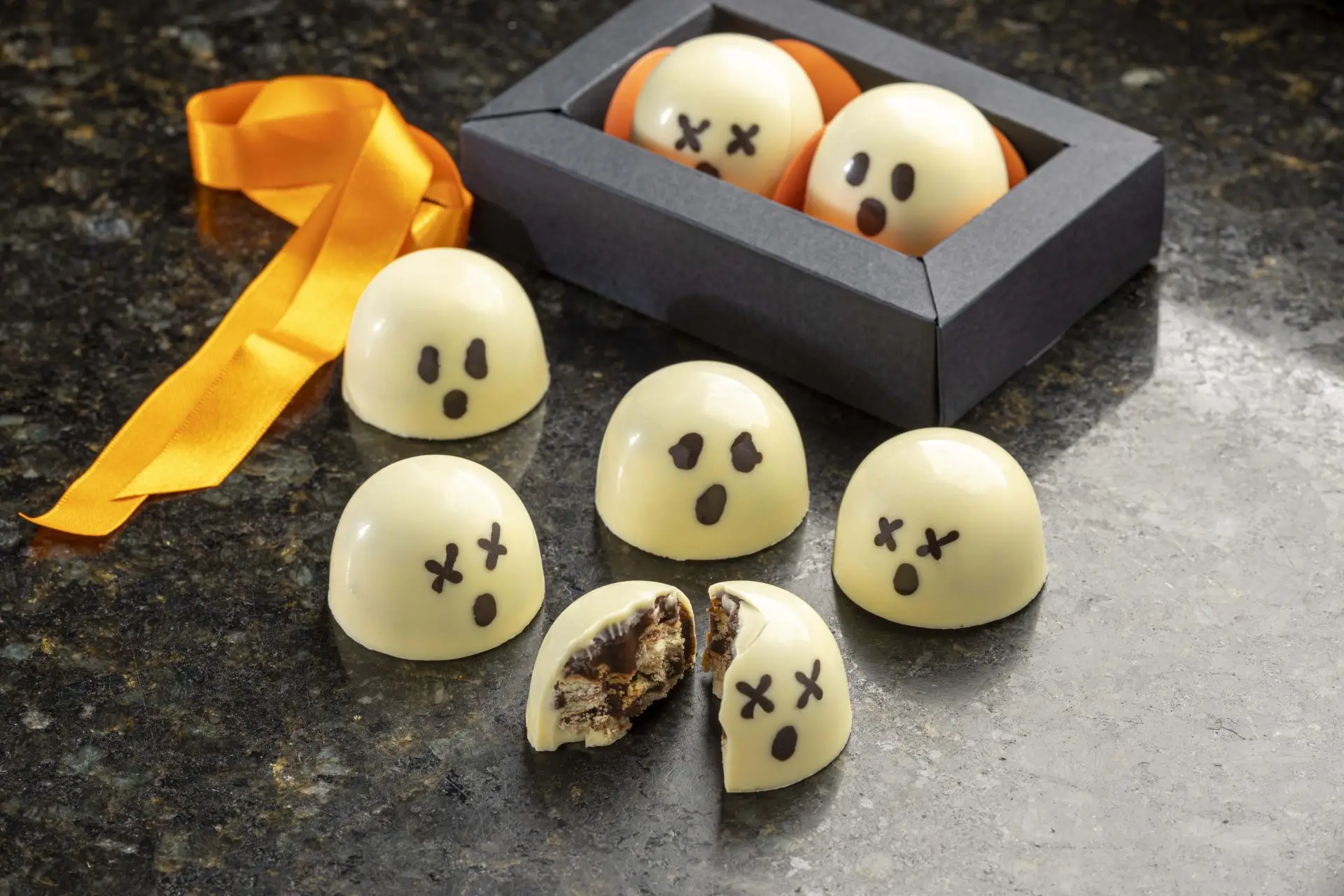 Assustadoramente delicioso: Bombom Fantasma de Palha Italiana