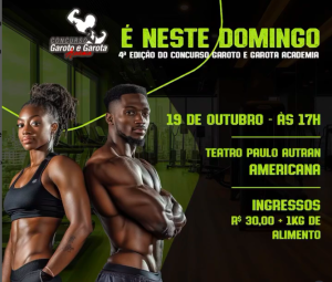 Americana tem miss e mister fitness hoje