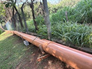 DAE de Americana implanta coletor de reforço para melhorar a ETE Carioba