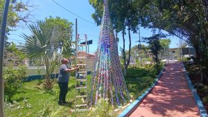 Parque Irmã Dorothy, em Hortolândia, começa a receber decoração natalina