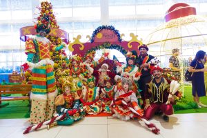 Chegada do Papai Noel abre a temporada natalina no Shopping ParkCity Sumaré