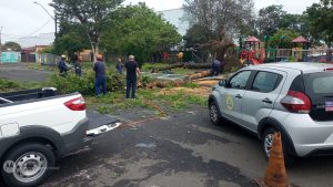 Hortolândia orienta sobre o quê fazer em dia de temporal