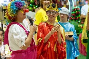 Coral vozes e presépio vivo