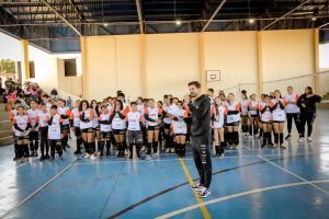 Escola de Vôlei – Educando para a Vida encerra 1ª edição e projeta 2026