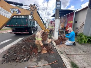 DAE Americana foca em consertos de vazamentos na região do Pós-Anhanguera