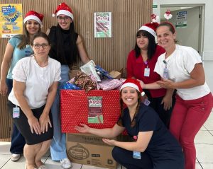UPA São José entrega brinquedos arrecadados em campanha de Natal