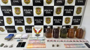 Dise apreende mais de uma tonelada de drogas e prende 53 pessoas este ano