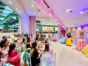 Chá das Princesas retorna ao Tivoli Shopping em nova edição neste sábado