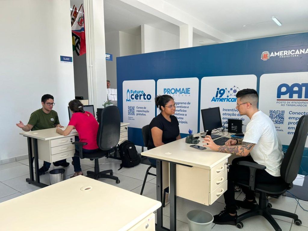 PAT disponibiliza 214 vagas de emprego

