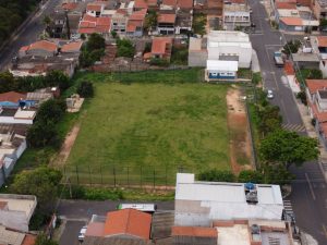 Hortolândia realiza reforma no campo de futebol do Jardim Nova Europa