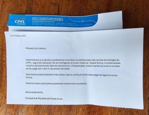 Nota da CPFL
