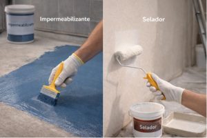 Qual a diferença entre impermeabilizante e selador?