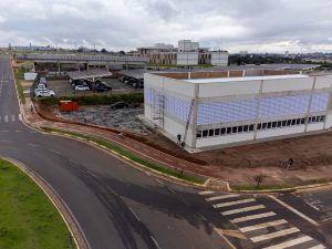 Anexo do Paço de Hortolândia onde será o Poupatempo em fase final de obras