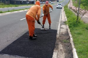 Tapa-Buraco chega em avenidas e outros 14 pontos de Hortolândia