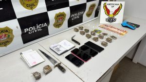 Polícia Civil prende dois por tráfico no Jardim Alvorada, em Americana