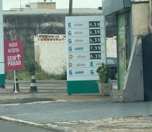 Leitor não percebe redução no preço da gasolina na região