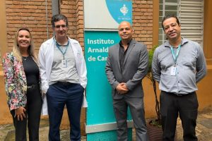 Talitha De Nadai e Renan de Angelo juntos na prevenção contra o câncer