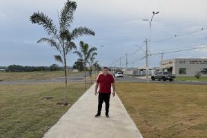 Gutão do Lanche acompanha obras de duplicação da Estrada da Balsa