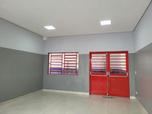 Obras do centro de atividades no Jardim dos Lírios estão terminando