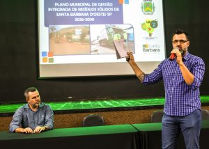 Santa Bárbara apresenta Plano Municipal de Gestão Integrada de Resíduos Sólidos