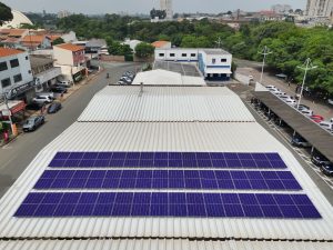Energia solar na sede de Gama economiza R$ 100 mil por ano
